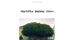 Desktop Screenshot of blog.craightonberman.com